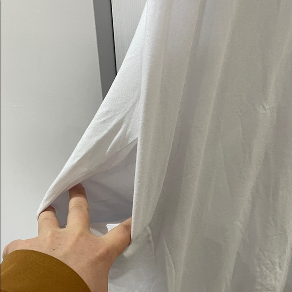 Smash + Tess White Ruffle-Shoulder Romper - Picture 4 of 5